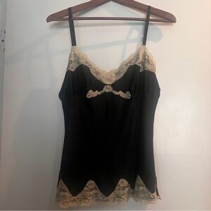 Express Design Studio - Lace Trim Camisole- Large